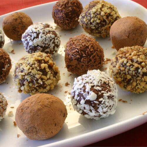 Decadent Dry Fruit Truffle: Nutty Delight in Every Bite